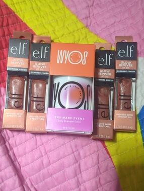 Elf Glow Reviver Lip Oil Bundle (4 Pk)